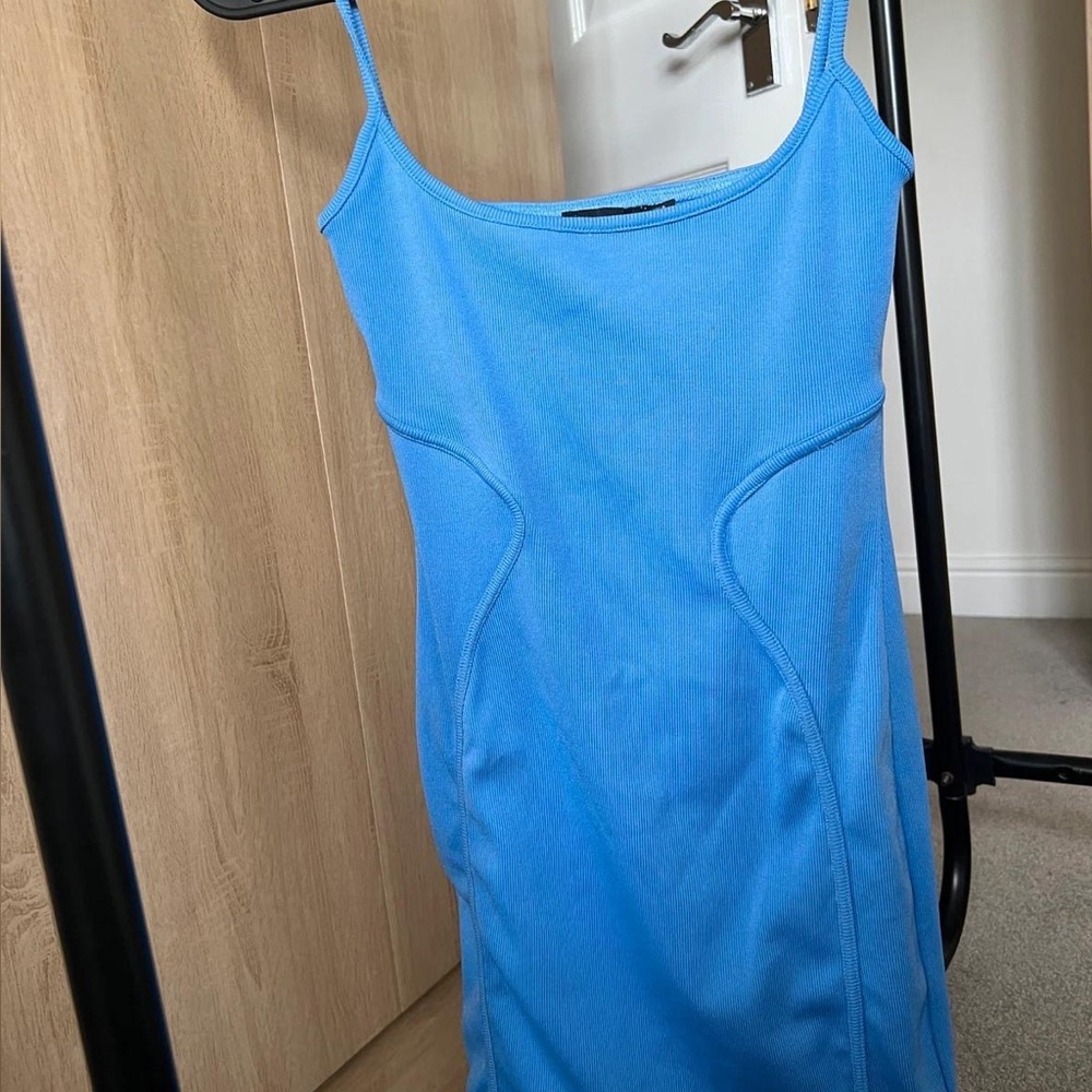 PrettyLittleThing Vibrant Blue Mini Dress